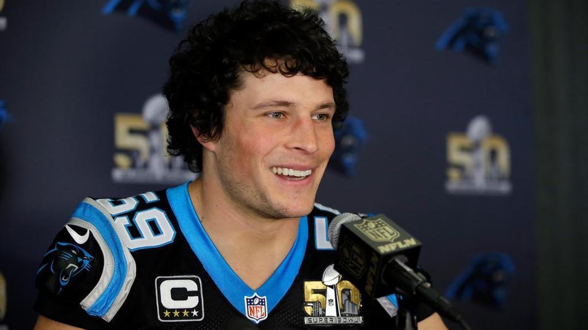 Luke Kuechly’s 11 career interceptions are more than any linebacker since he arrived as a first-round pick by Carolina in 2012.