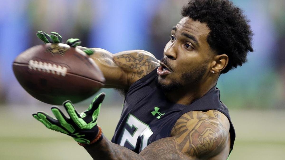 After two Big Ten offensive player of the year awards as a quarterback, Braxton Miller had 68 catches as a receiver for Ohio State last season.