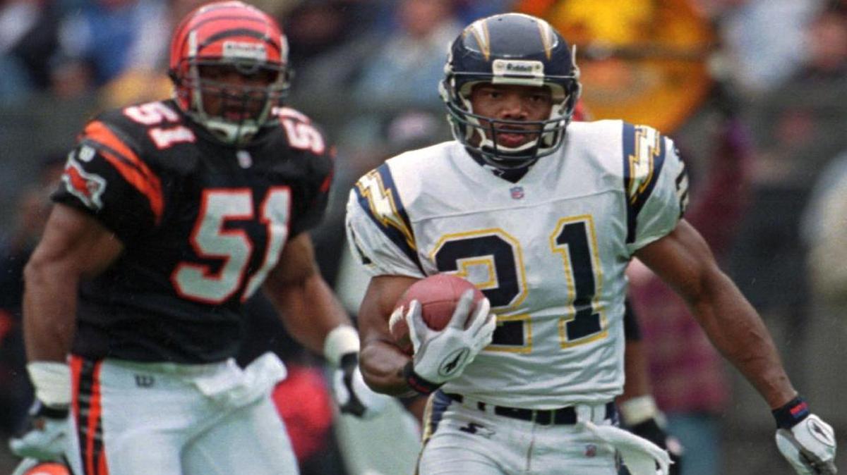 
Former University of Texas standout Eric Metcalf played 13 years and with seven teams in the NFL, including the San Diego Chargers. Metcalf is a nominee for the Texas Sports Hall of Fame Class of 2016.
