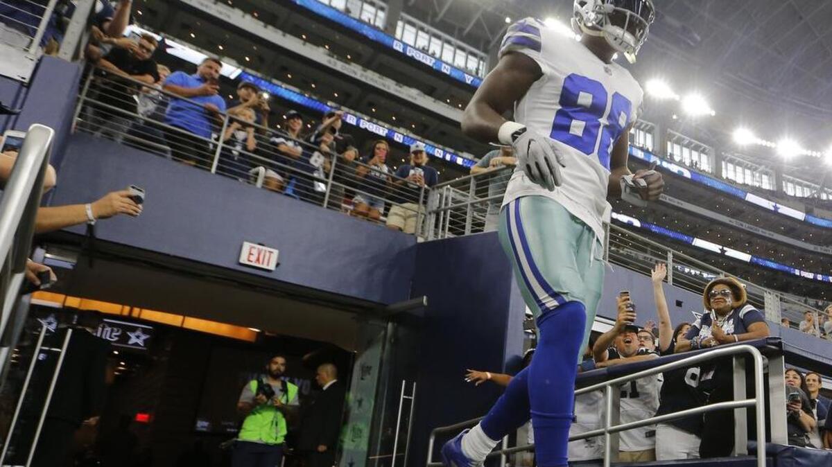 Wide receiver Dez Bryant will play a key role when the Dallas Cowboys host the New York Giants in the NFL season opener for both teams at AT&T Stadium.