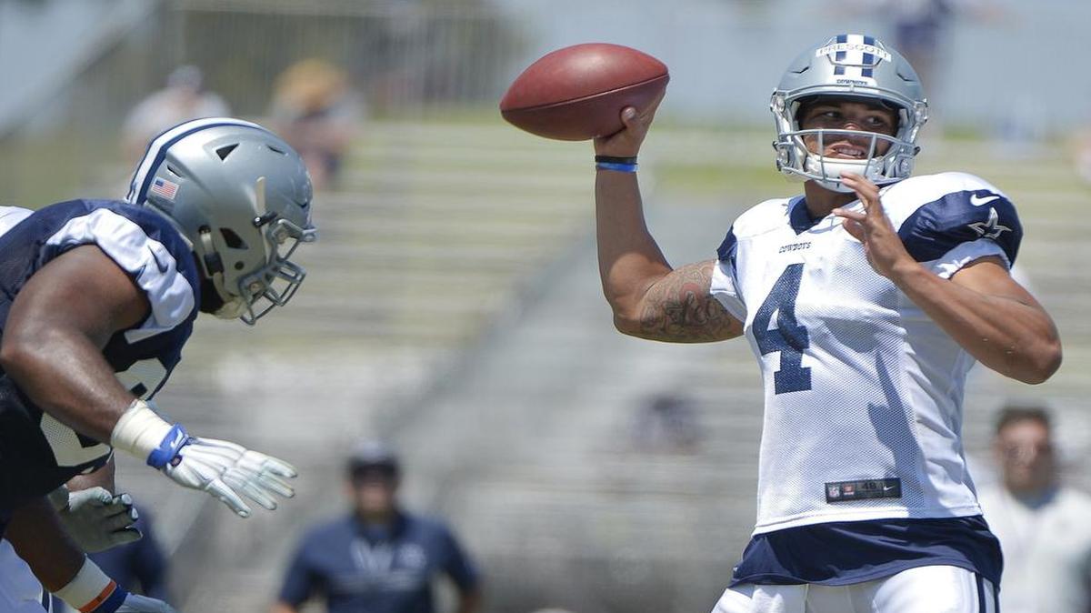 Dak Prescott is ready to make the most of his first opportunity Saturday.