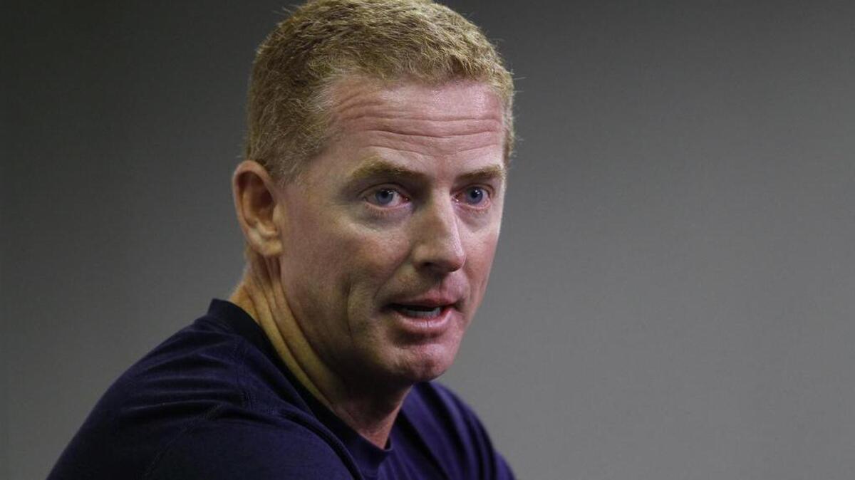 
Coach Jason Garrett said the comeback win against the Giants was a perfect example of the Cowboys fighting and playing with a relentless spirit.
