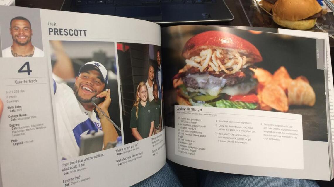 Dallas Cowboys: Cookbooks on sale | Fort Worth Star-Telegram