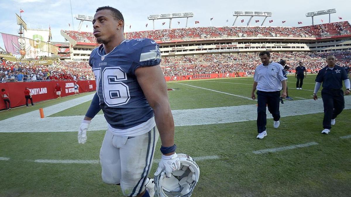 Dallas Cowboys defensive end Greg Hardy reportedly missed team meetings last Thursday and argued with a teammate during the game against the Bucs on Sunday.