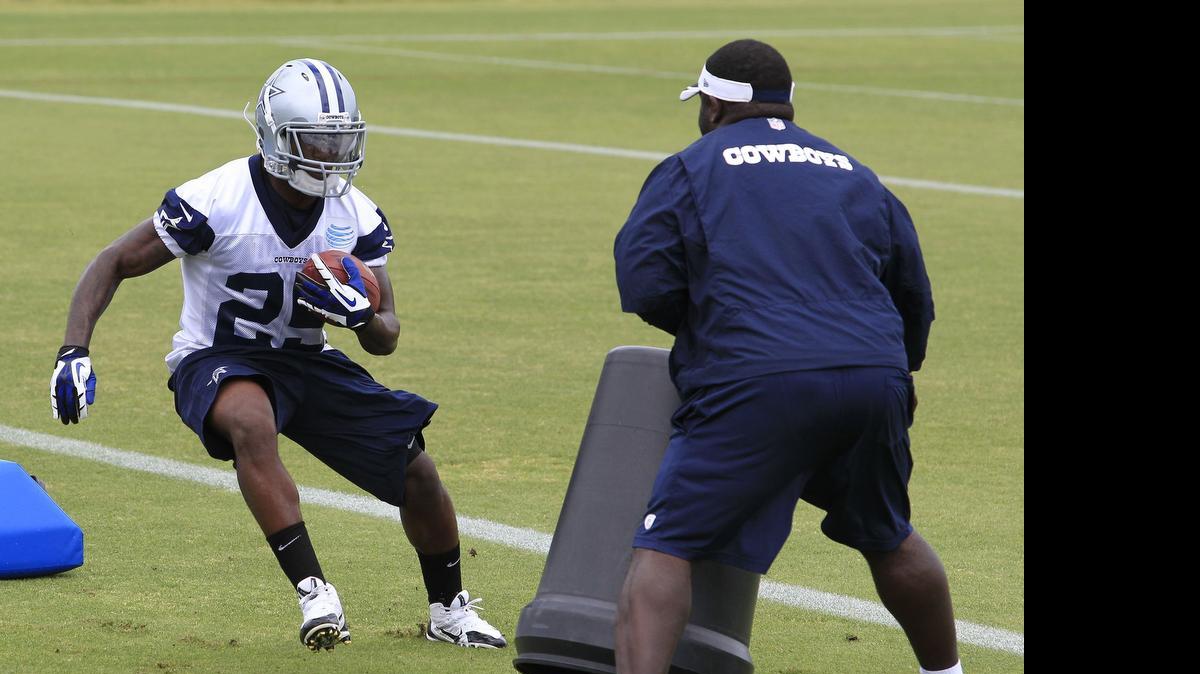 
The Dallas Cowboys like Lance Dunbar as a third-down back because of his speed and cutting ability.
