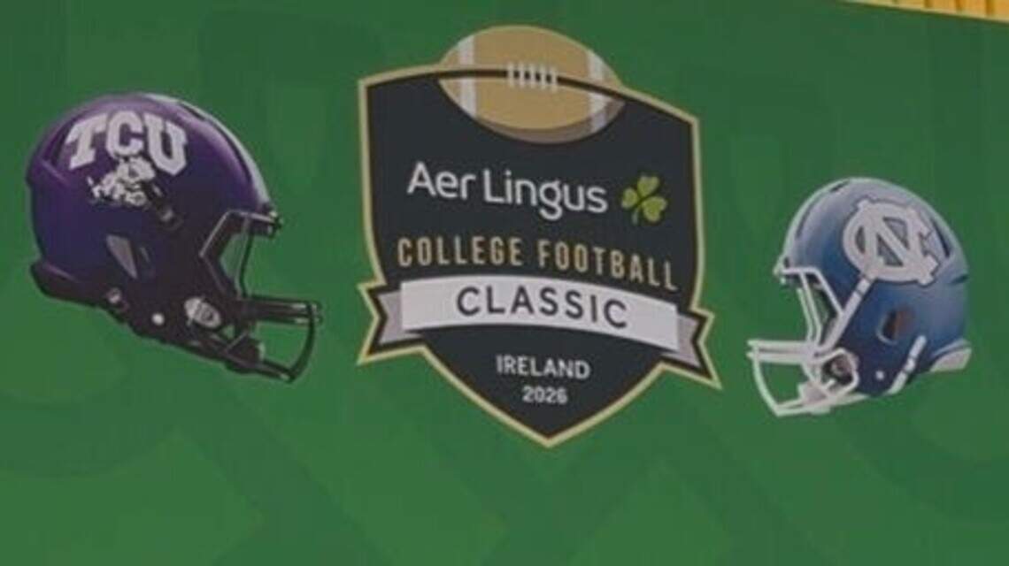 TCU takeover: Horned Frogs fans are painting Ireland purple ahead of UNC matchup