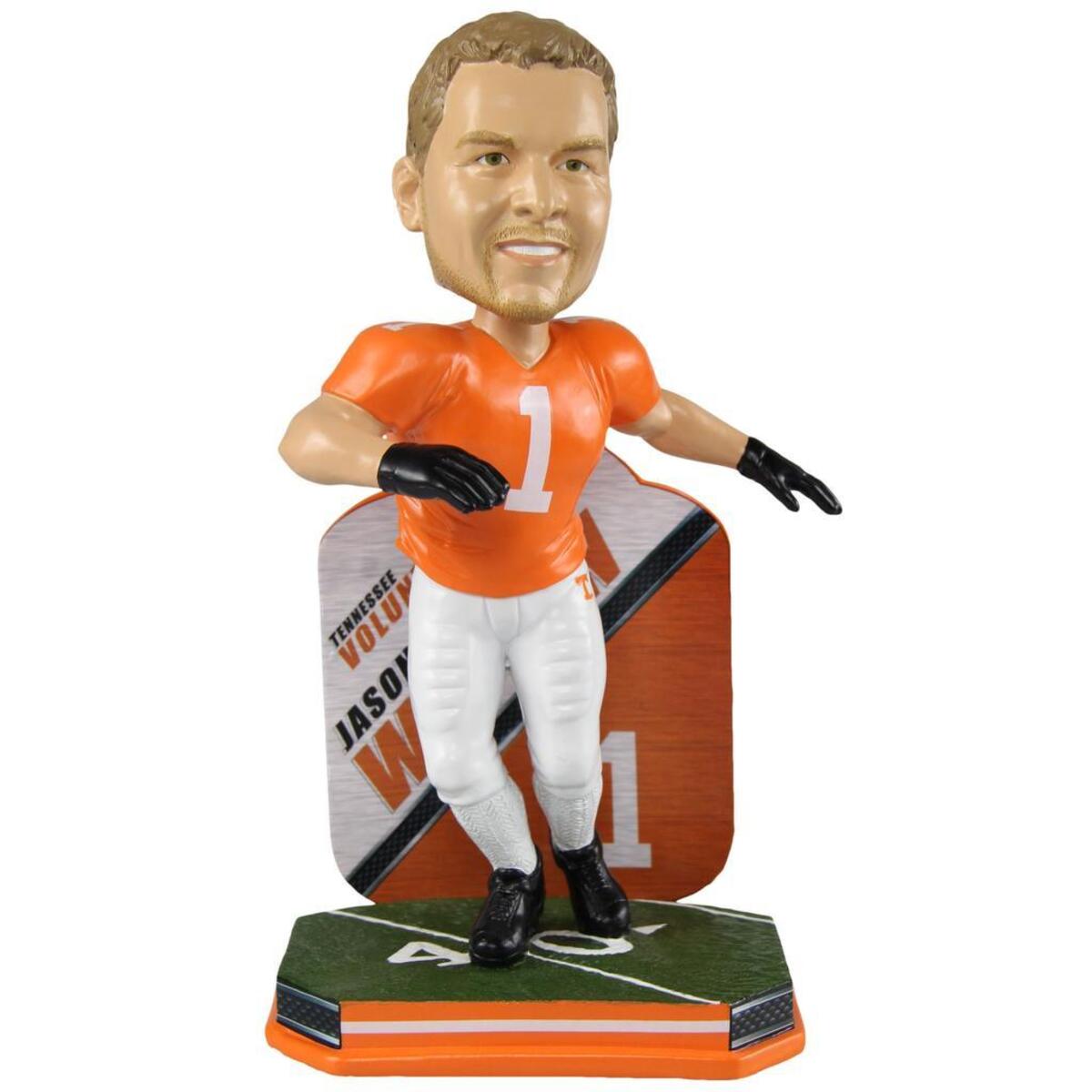 Dallas Cowboys tight end Jason Witten in his Tennessee uniform is one of three new Cowboys players bobbleheads available at the National Bobblehead Hall of Fame and Museum store.