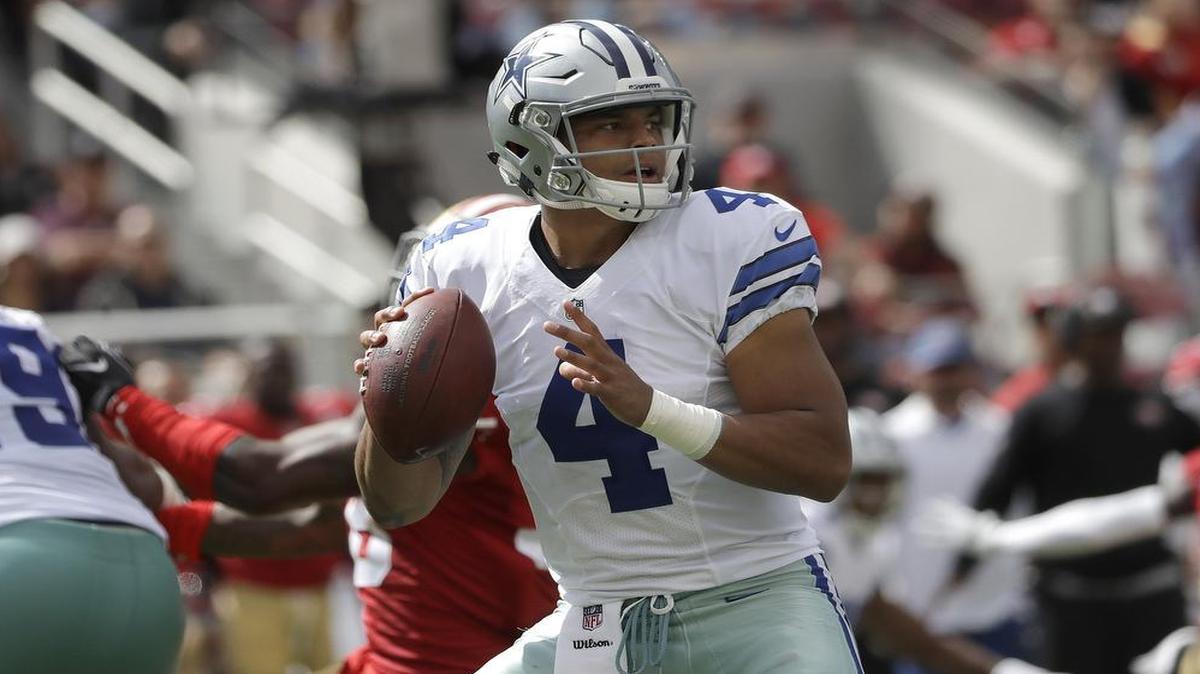 Dallas quarterback Dak Prescott has led the Cowboys to a 3-1 start this season.