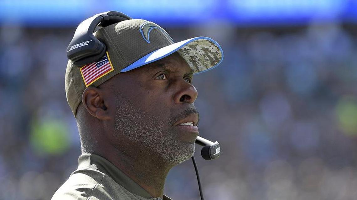 Los Angeles Chargers coach Anthony Lynn is a formerr assistant with the Dallas Cowboys.