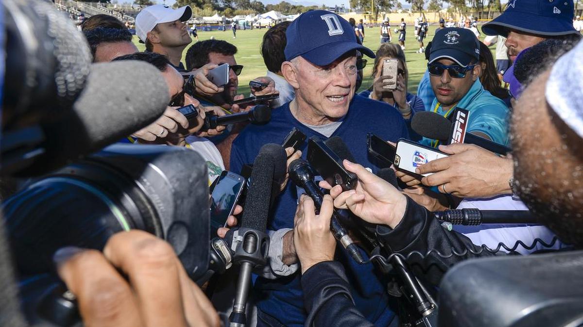Dallas Cowboys owner Jerry Jones said signing of Ronnie Hillman has nothing to do with any concerns about starting running back Ezekiel Elliott.