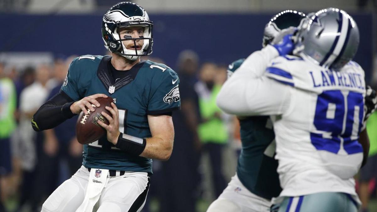 Cowboys defensive end DeMarcus Lawrence had no stats against the Eagles last week despite playing 41 snaps.