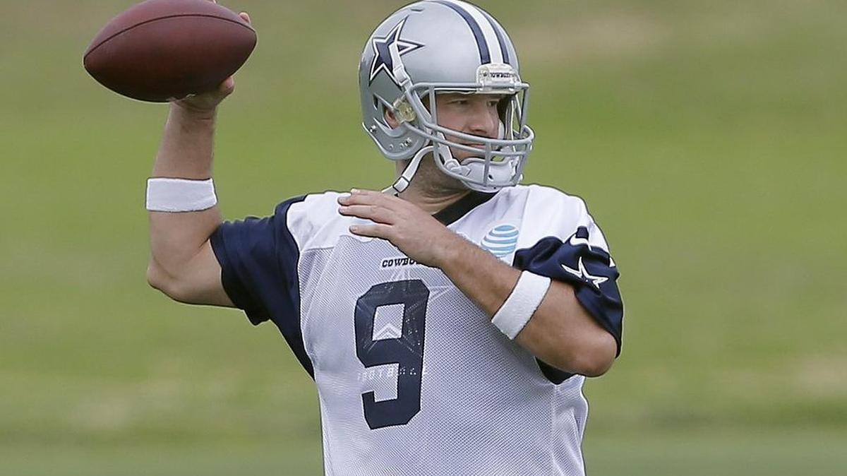 Dallas Cowboys quarterback Tony Romo is doing everything in the team’s organized team activities.