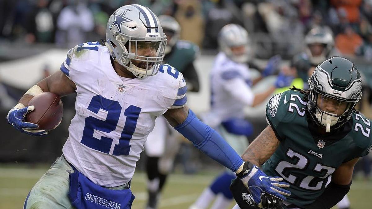 Dallas Cowboys running back Ezekiel Elliott rushed for 103 yards on 27 carries.