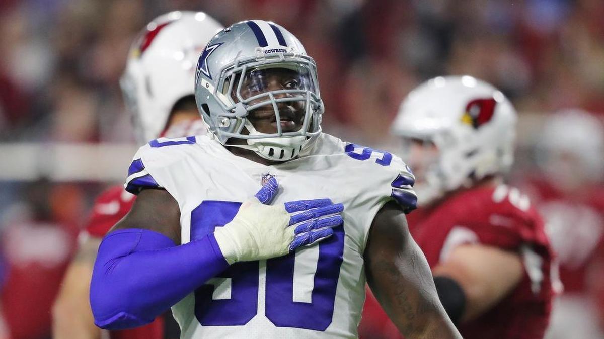 DeMarcus Lawrence had 14.5 sacks last season for the Cowboys and is set for a payday this offseason.