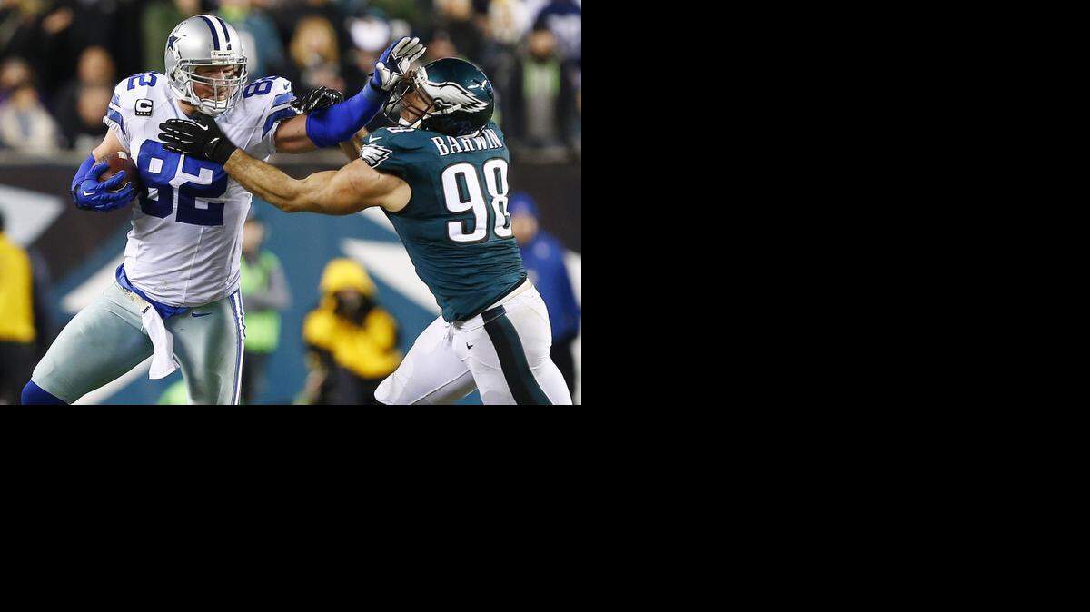 
Tight end Jason Witten was a chain mover with seven receptions for 69 yards.


