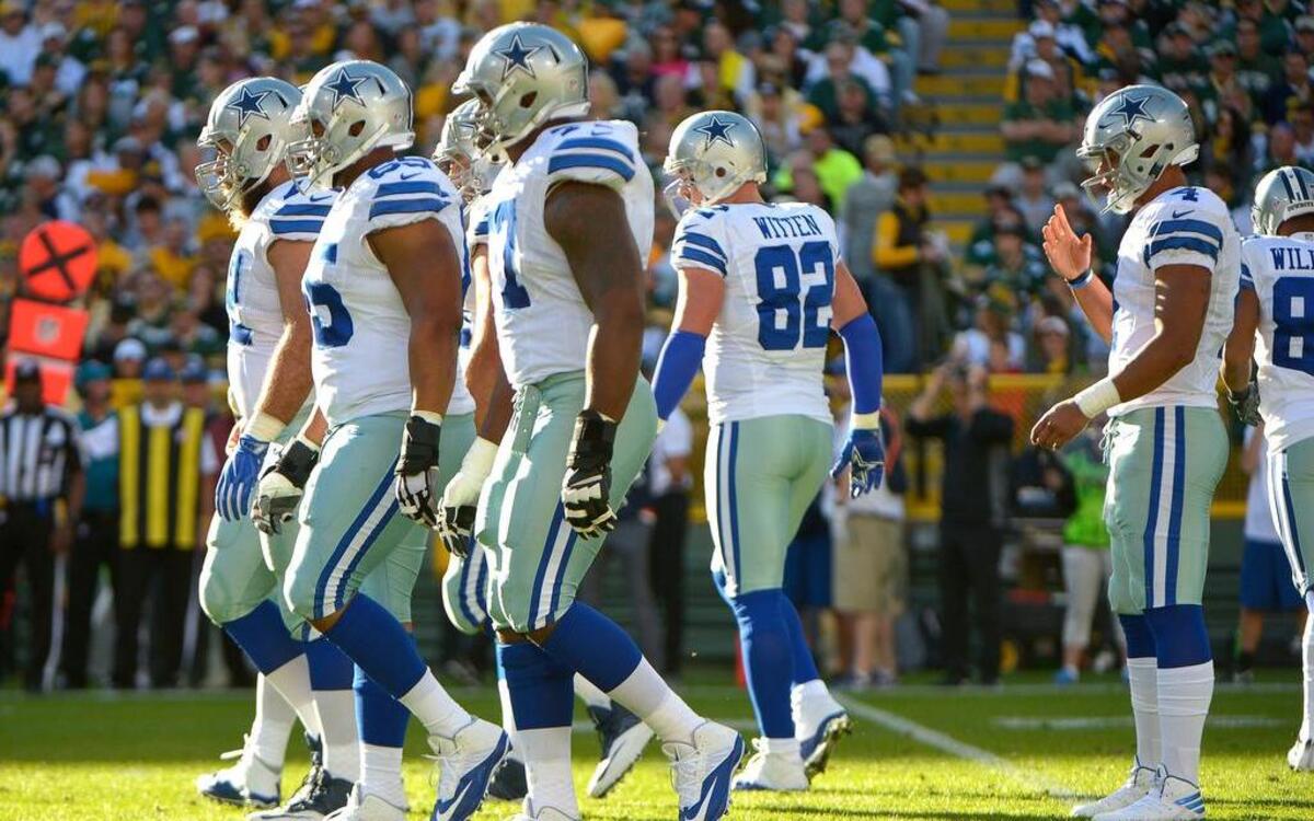 Behind a stout front wall of “master technicians,” Dallas’ offense leads the NFL in rushing yards, first downs, time of possession and drives of five or more minutes.