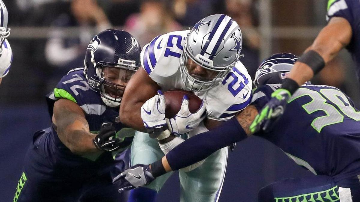 Ezekiel Eilliott’s much-hyped return from a six-game suspension couldn’t rescue the Dallas Cowboys against Seattle. Seattle beat Dallas 21-12 Sunday, eliminating the Cowboys from the postseason.