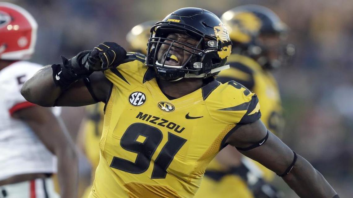 Missouri defensive end Charles Harris played with a lot of passion and disrupted a lot of offenses in the Southeastern Conference.