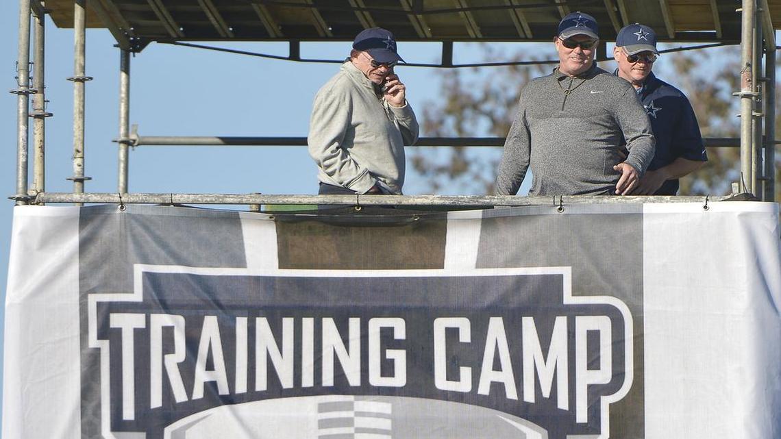 The Dallas Cowboys like training in Oxnard, Calif.