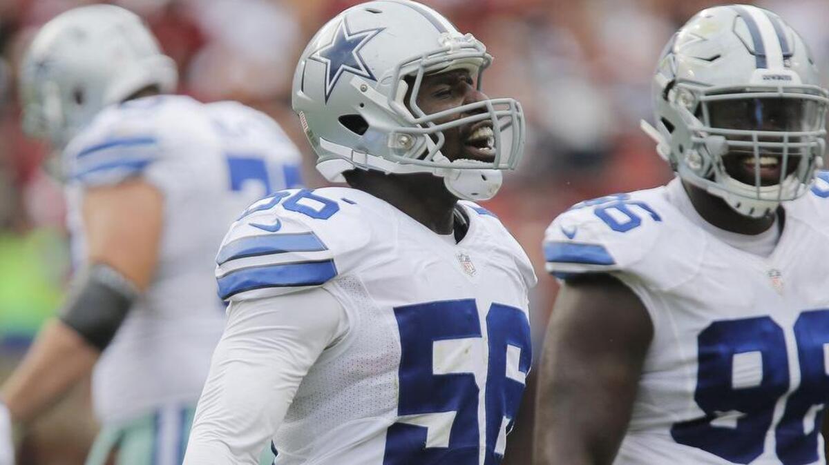 Justin Durant had 54 tackles for the Cowboys last season.