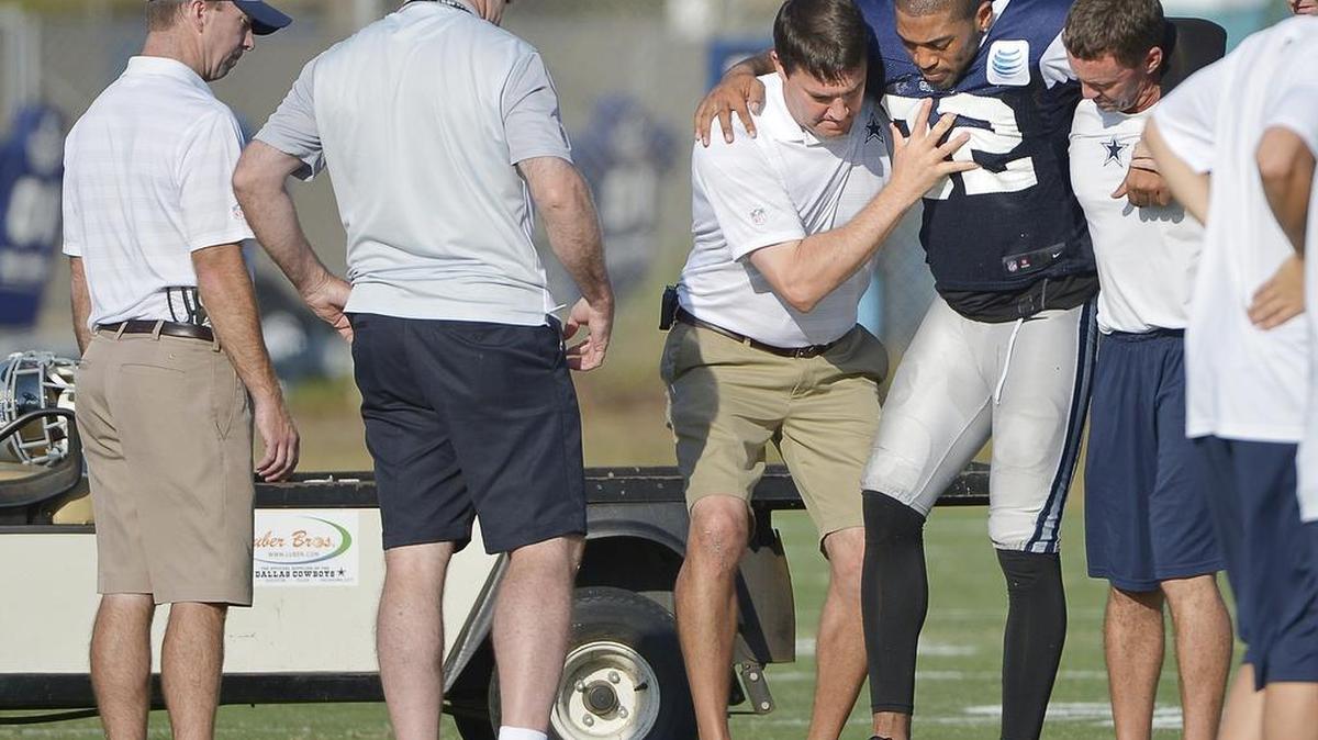 
Things went from bad to worse Tuesday when Cowboys cornerback Orlando Scandrick being helped off the field, sustained a possible ACL injury to his right knee.


