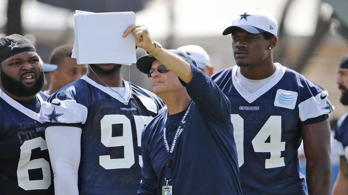 
Cowboys defensive coordinator Rod Marinelli is a stickler for communication with his players.
