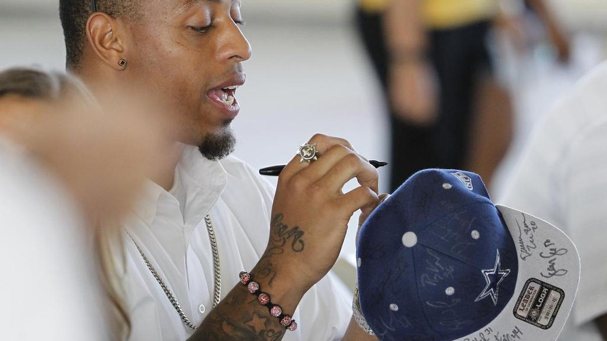 
Defensive end Greg Hardy hasn’t played in an NFL game in nearly a year.
