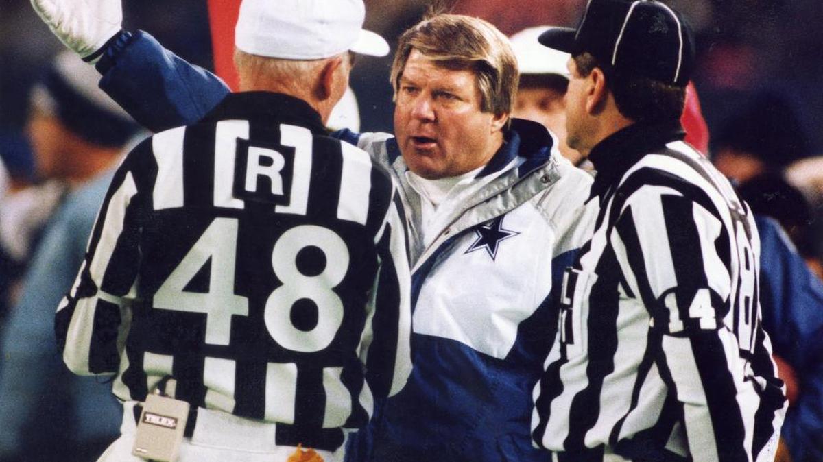 Jimmy Johnson led the Dallas Cowboys to two Super Bowl titles.