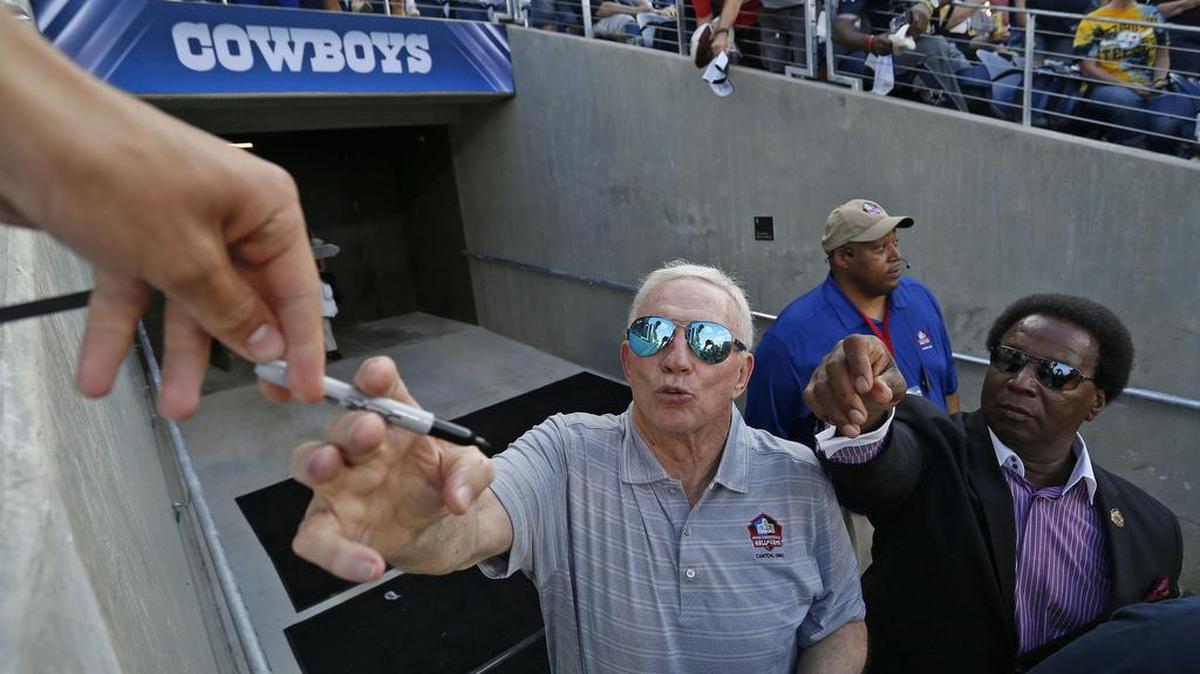 Jerry Jones thinks the NFL needs to revisit its substance abuse policy.