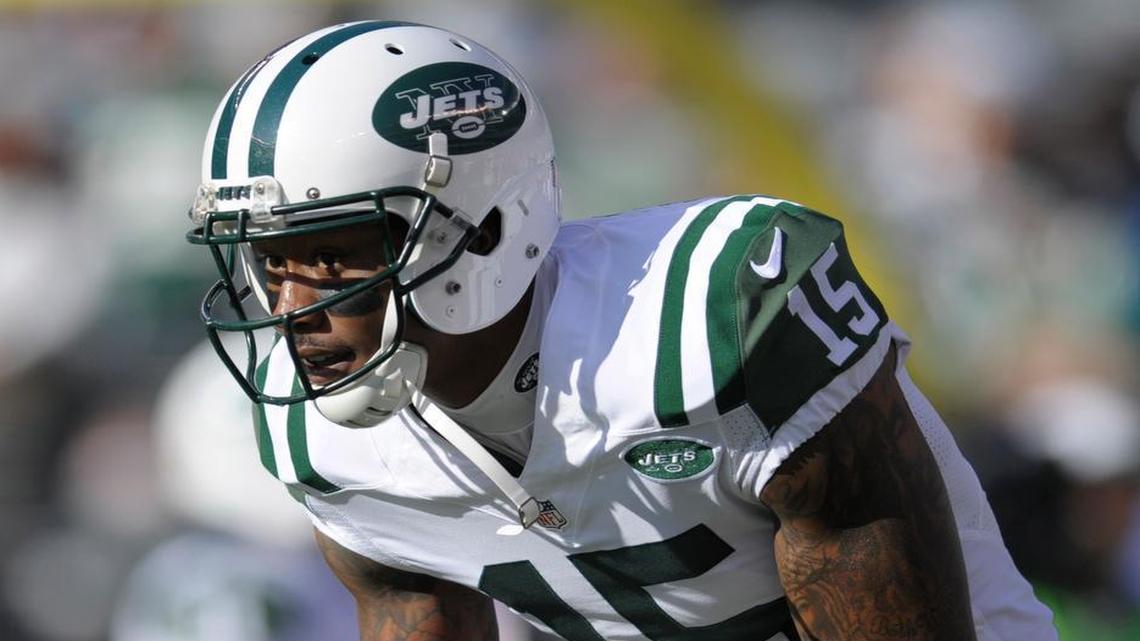 Jets wide receiver Brandon Marshall has 27 catches for 387 yards and four touchdowns in the past three games.