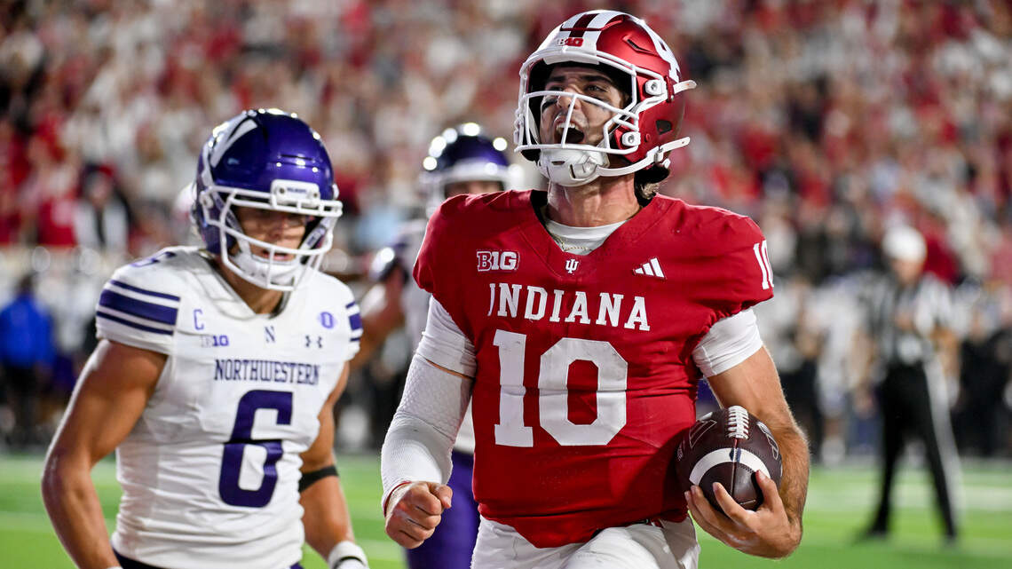 As TCU deals with shaky QB play, its former quarterback is thriving at No. 7 Indiana