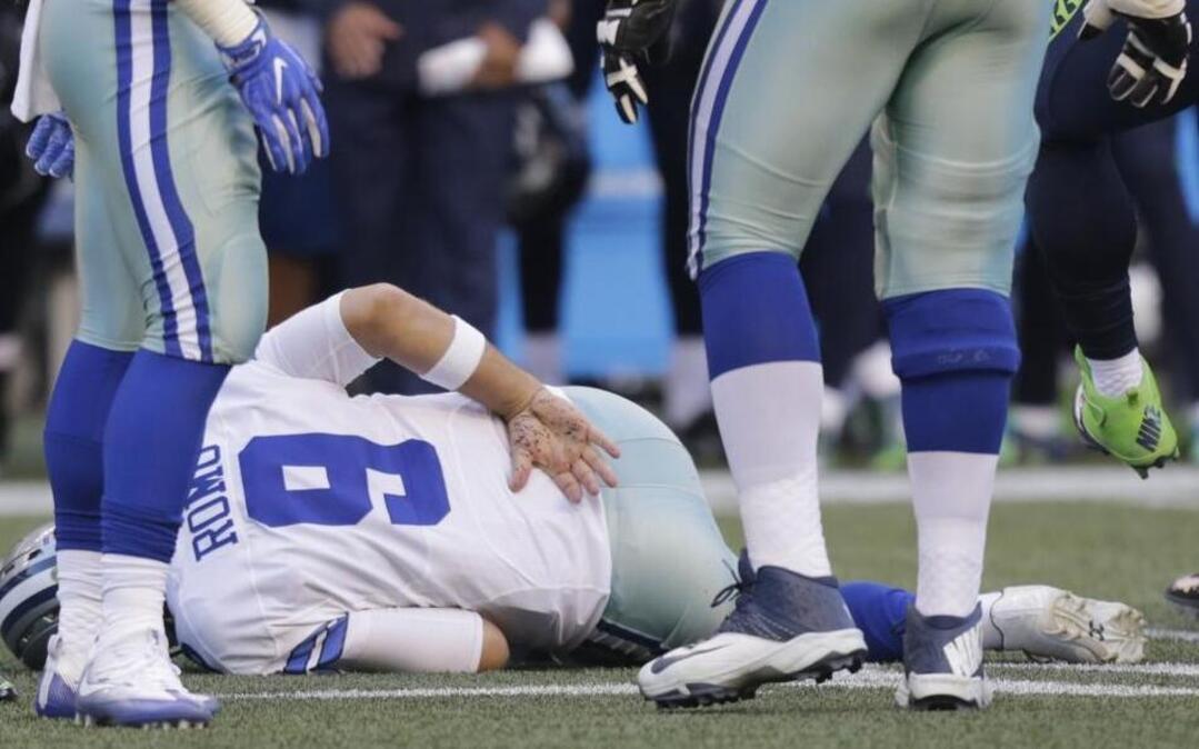 Cowboys quarterback Tony Romo, who was knocked out of last week’s game against the Seahawks, would not be able to return before Nov. 6 against the Browns if he placed on injured reserve.