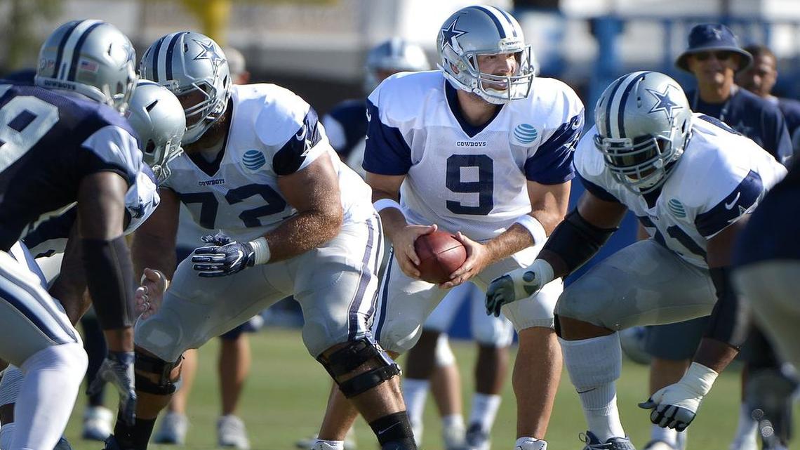 Dallas Cowboys quarterback Tony Romo is showing great command of his passes and the offense.