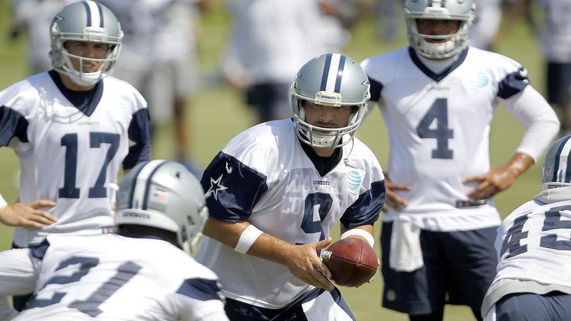 Quarterback Tony Romo has brought a lot of energy to off-season workouts.