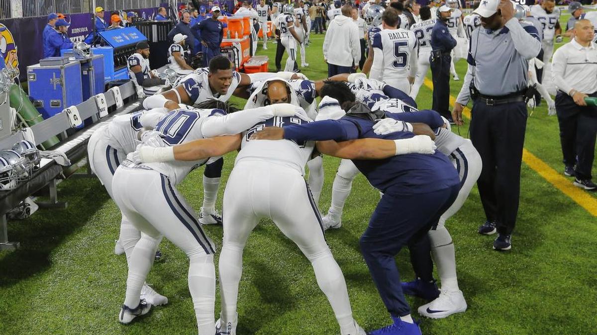 The Cowboys love going on the road, where they are undefeated this season.
