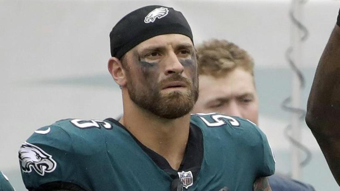 Philadelphia Eagles linebacker Chris Long gets a chance to double-dip on the Super Bowl. He won the Super Bowl ring with New England last season and now he’s back in the big game with the Eagles.