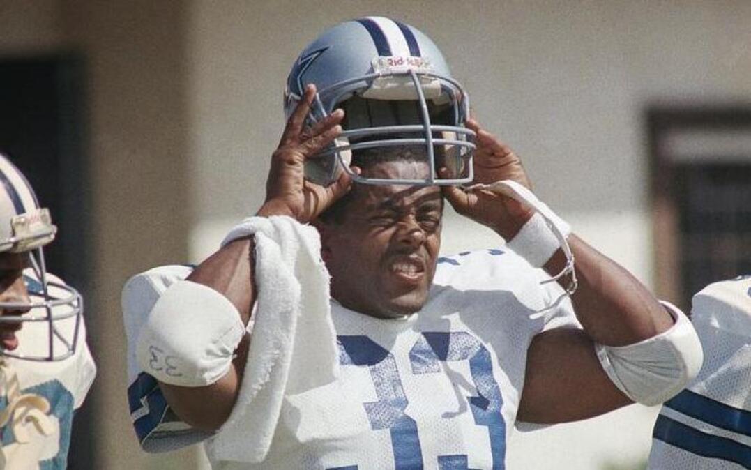 
Star running back Tony Dorsett reported for duty on Aug. 17, 1985, after a 20-day holdout.


