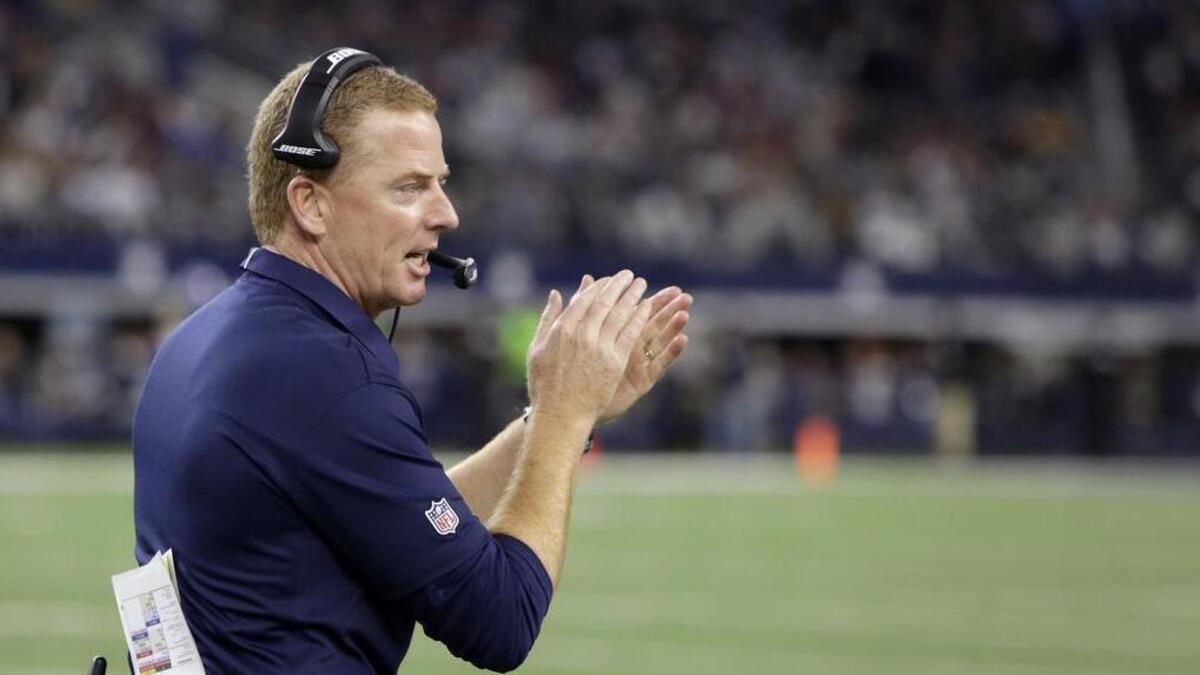 Jason Garrett is 66-53 in his seven-plus years as Cowboys coach.