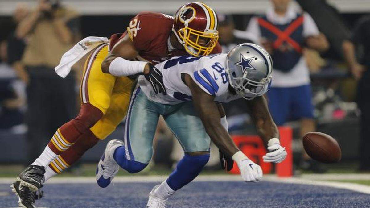 
Redskins cornerback Bashaud Breeland played a big part in keeping Dez Bryant in check in Washington’s upset Oct. 27.
