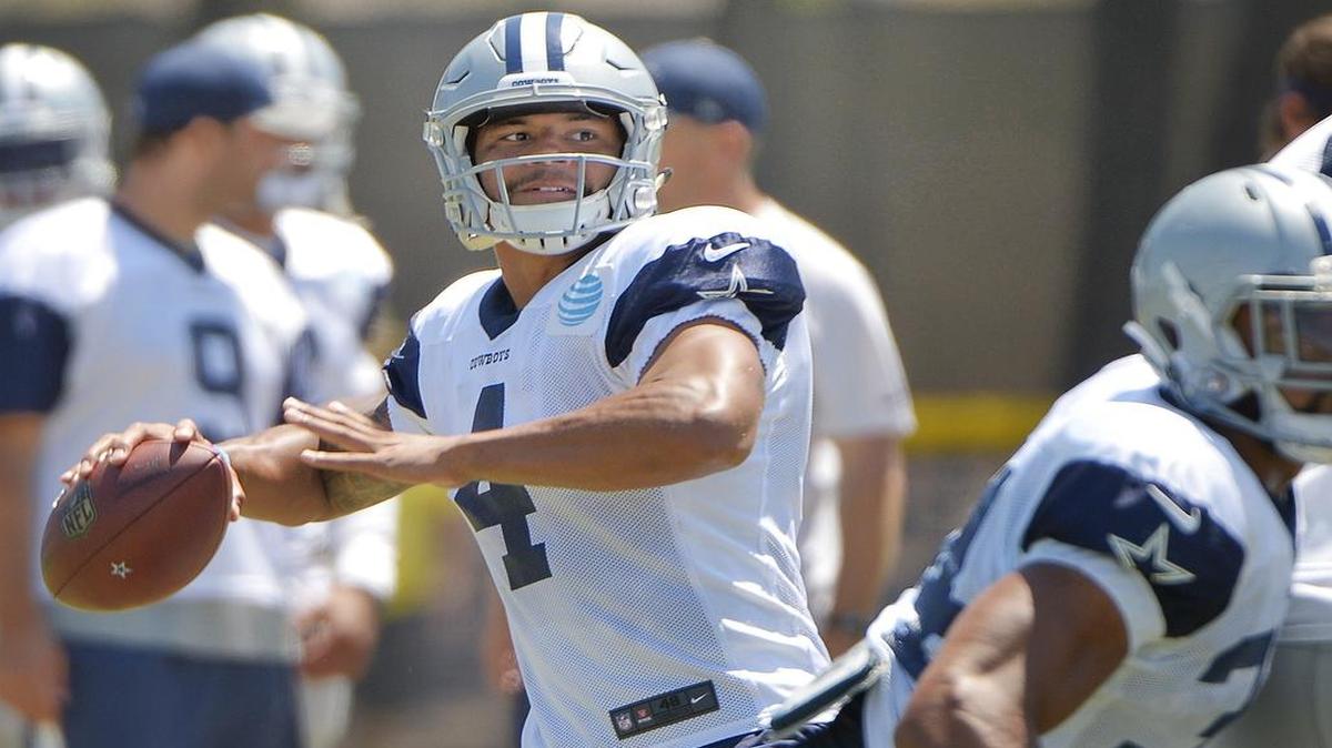 The Dallas Cowboys have a different opinion of Dak Prescott than they did before the spring NFL Draft.