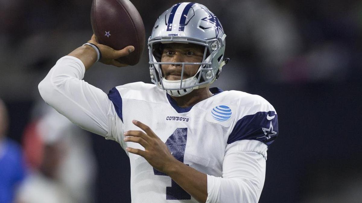 Cowboys quarterback Dak Prescott set another NFL record on Sunday.