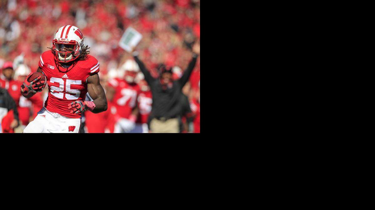 
Wisconsin running back Melvin Gordon says he liked the look of the Dallas Cowboys’ offensive line, which includes former college teammate Travis Frederick.
