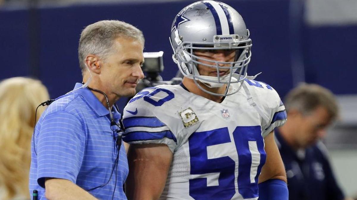 Linebacker Sean Lee is returning to action Sunday against Miami with a new helmet.