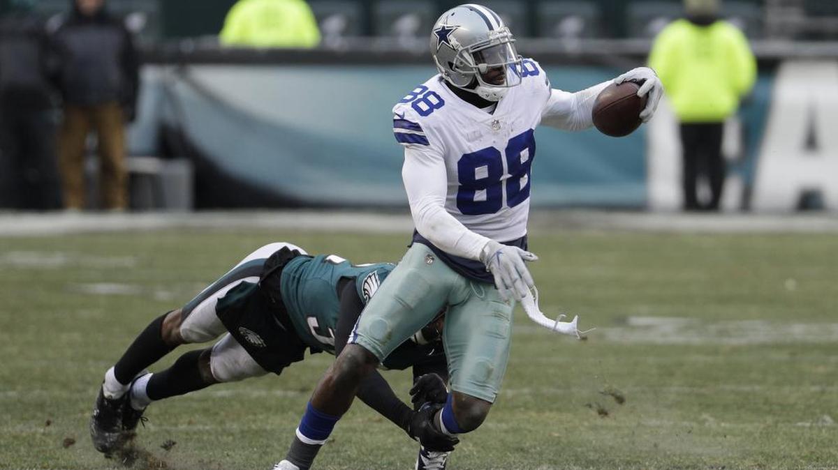 Dallas Cowboys wide receiver Dez Bryant had three receptions against Philadelphia.