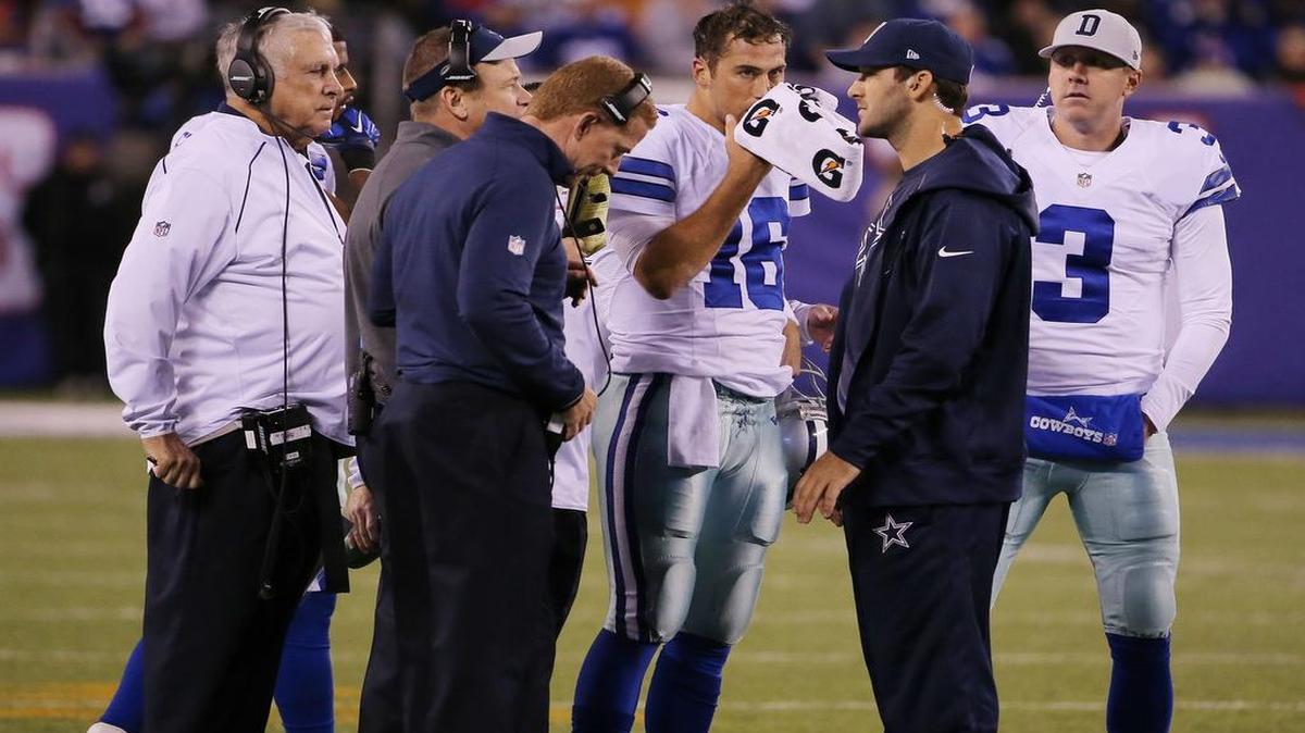 Coach Jason Garrett along with quarterbacks Matt Cassel, Tony Romo, and Brandon Weeden are working to find more ways to score points.