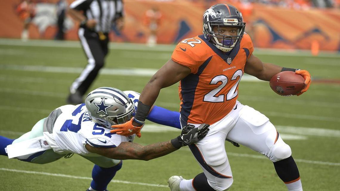 C.J. Anderson was double trouble for the Dallas Cowboys in the run game and in the passing game.