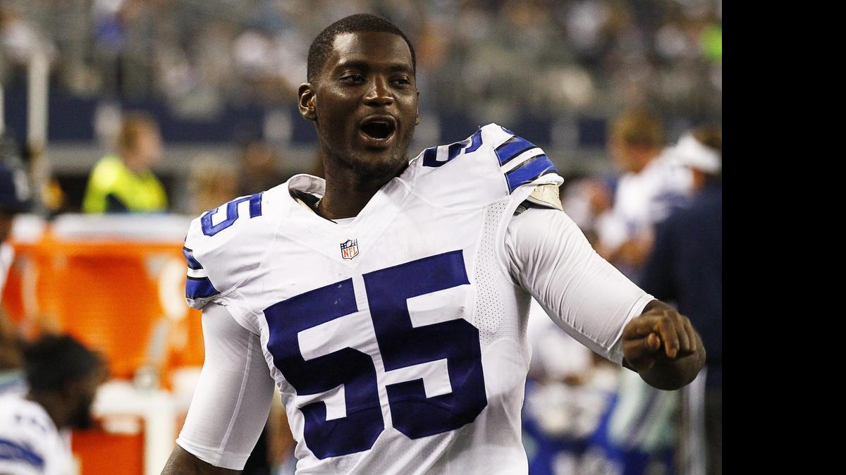 
Dallas Cowboys linebacker Rolando McClain is rehabbing from knee surgery.
