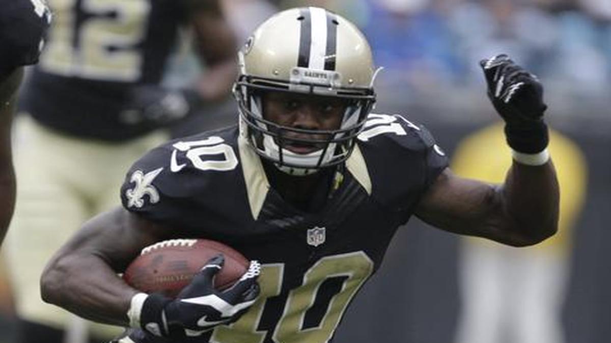 
Second-year Saints receiver Brandin Cooks is a speedy threat, but he only has 16 catches for 190 yards through three games.


