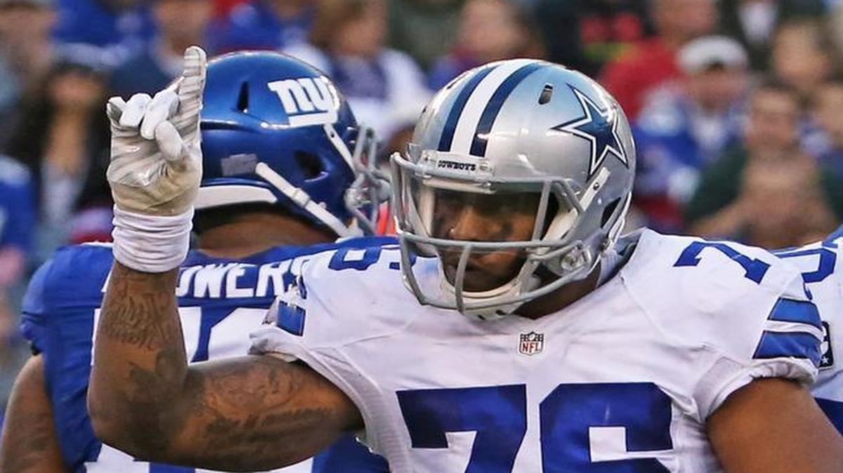 The Cowboys have been happy with the play of defensive end Greg Hardy (76), and they say they’ve seen progress off the field.