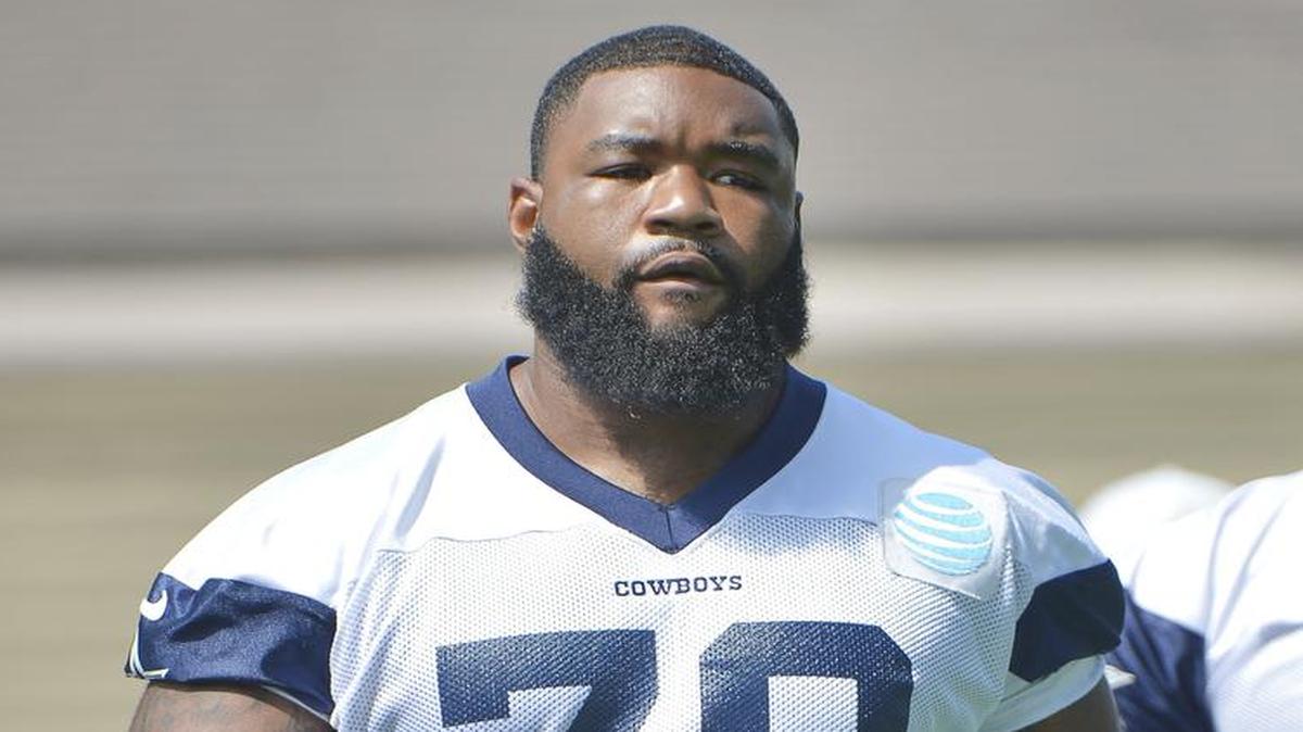 Dallas Cowboys offensive tackle Chaz Green played 11 snaps in his NFL debut.